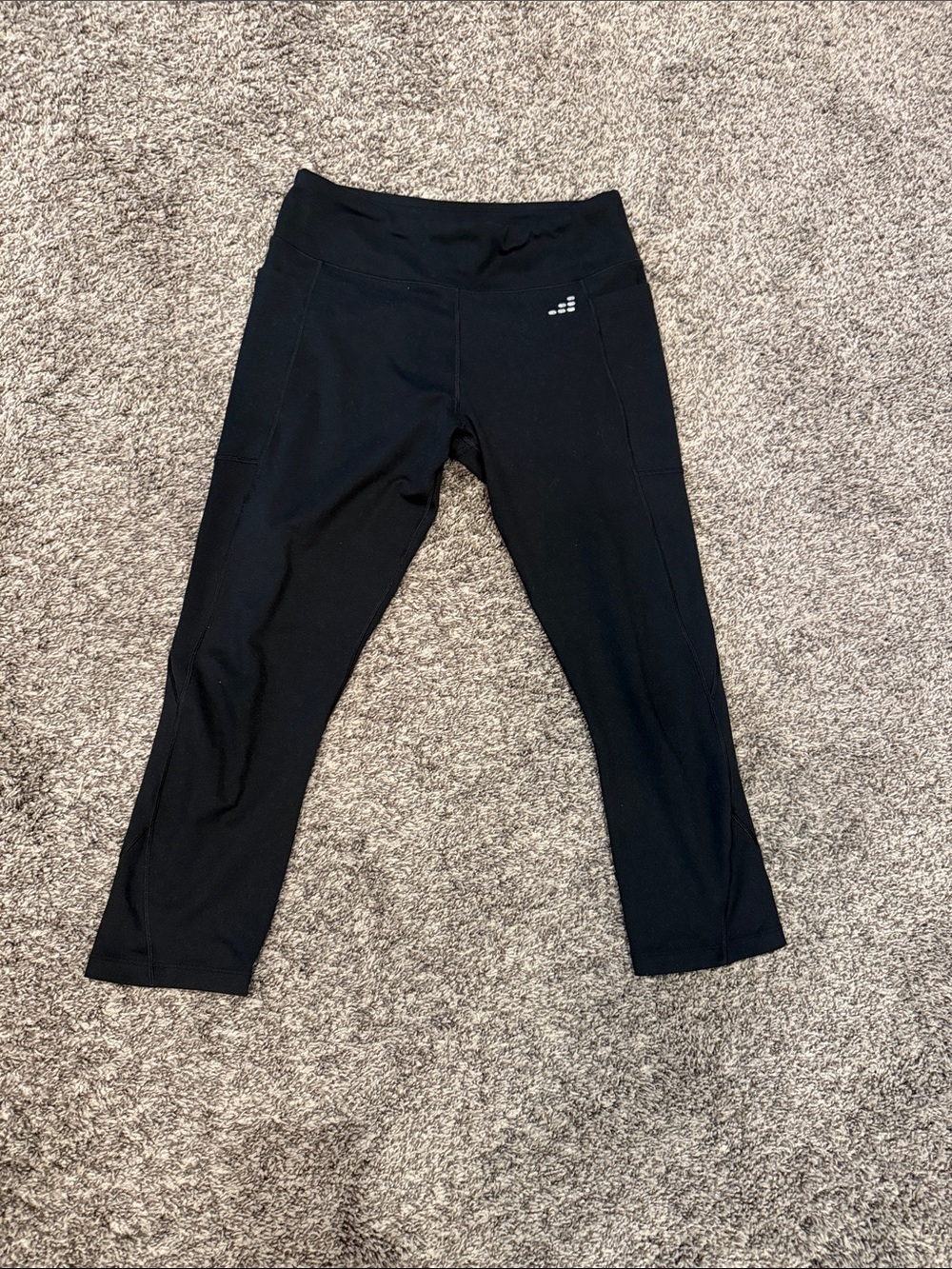 bcg Black Capri Athletic Leggings